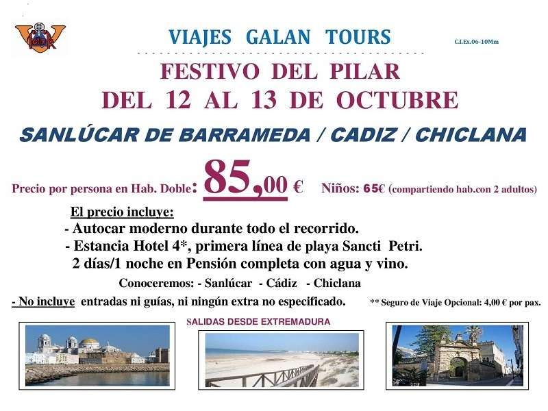 FIN DE SEMANA DEL PILAR